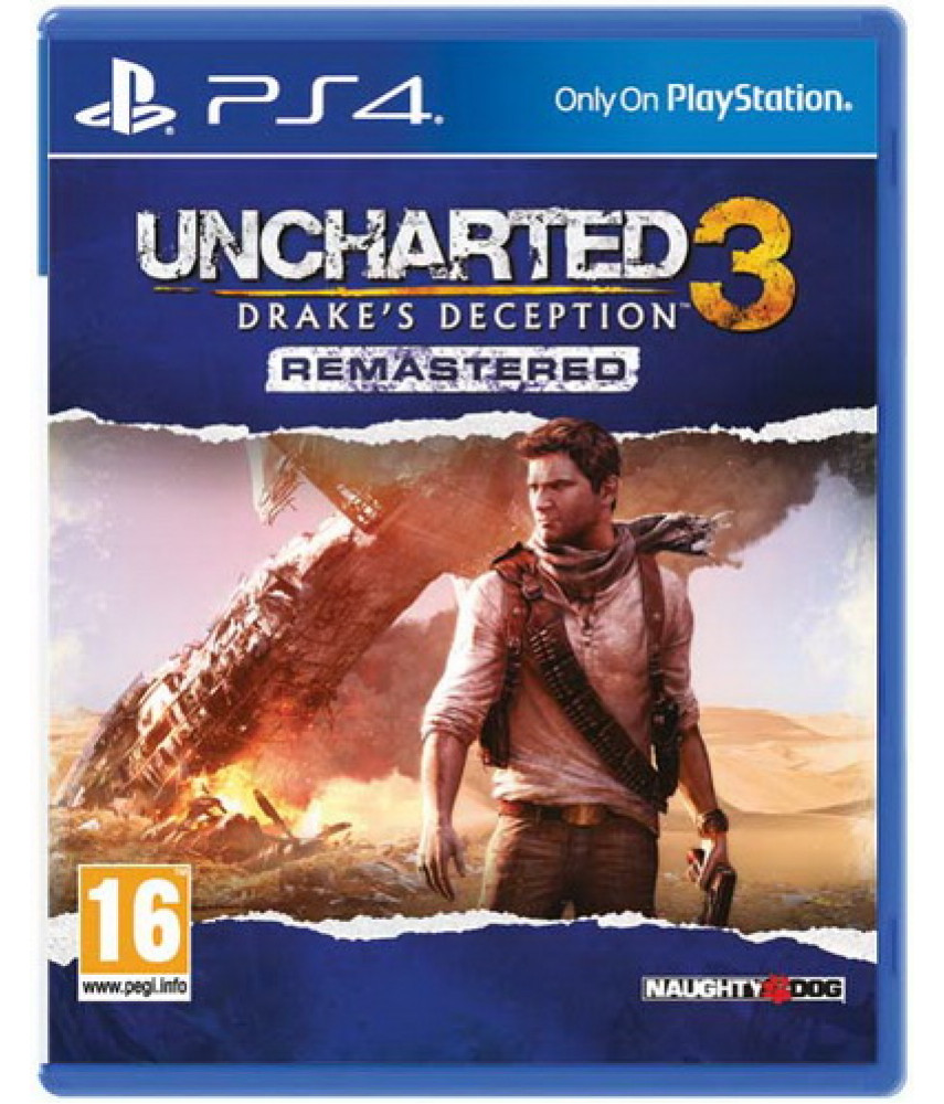 Uncharted 3: Drakes Deception Remastered (Русская версия) [PS4]