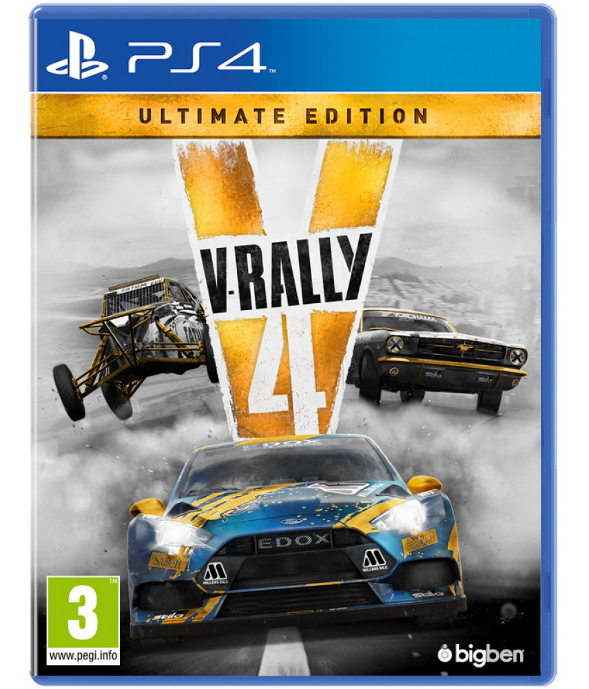 V-Rally 4 - Ultimate Edition (Русские субтитры) [PS4]