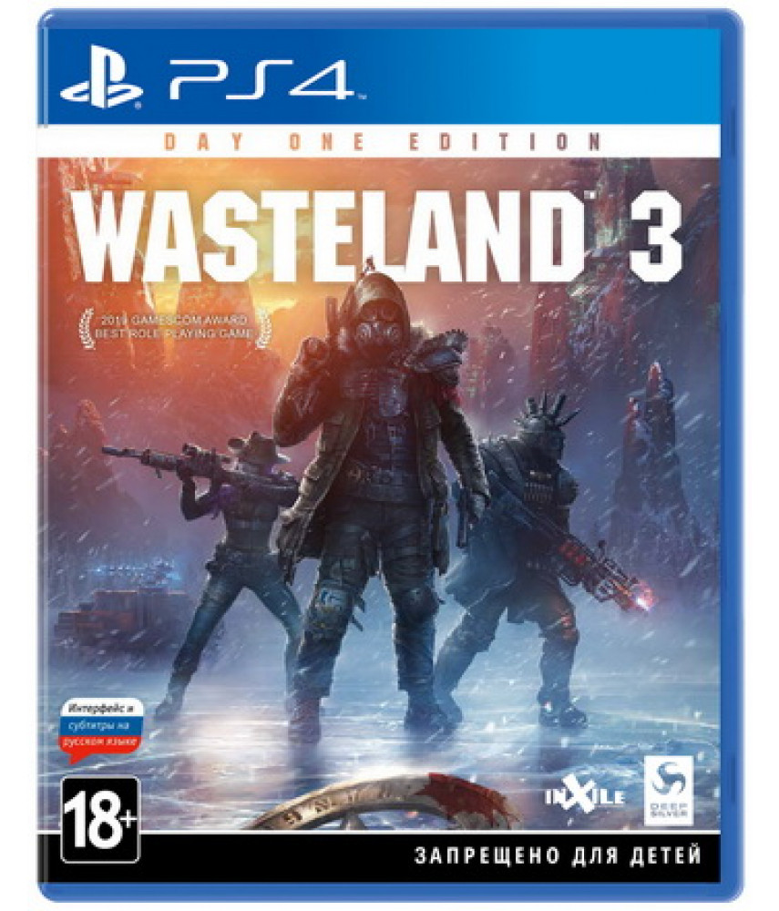 Wasteland 3 - Издание первого дня (Русская версия) [PS4]