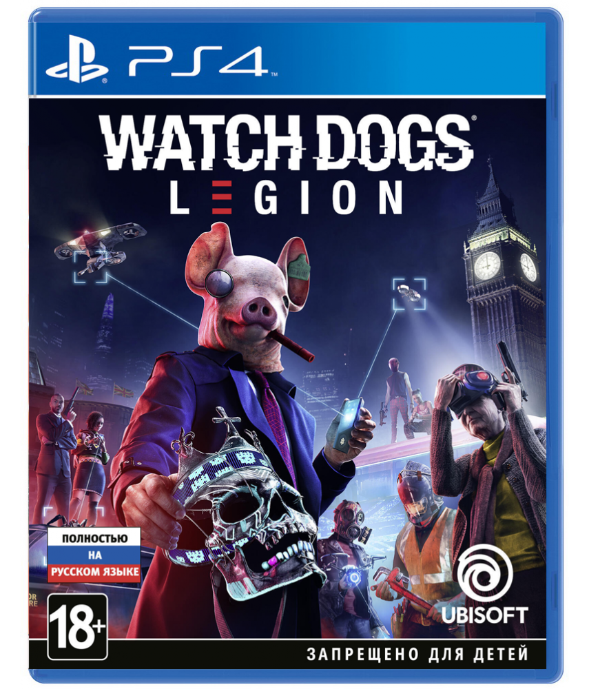 PS4 игра Watch Dogs Legion (Русская версия)