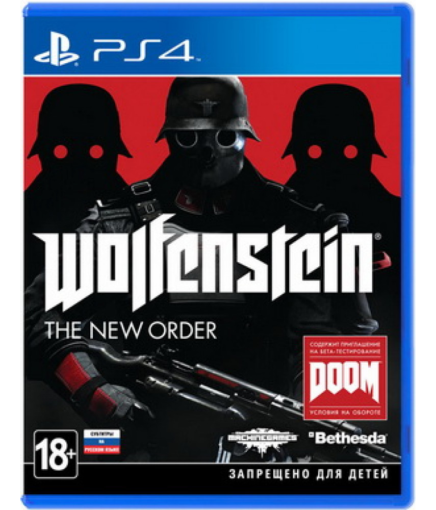 Wolfenstein: The New Order (Русские субтитры) [PS4]