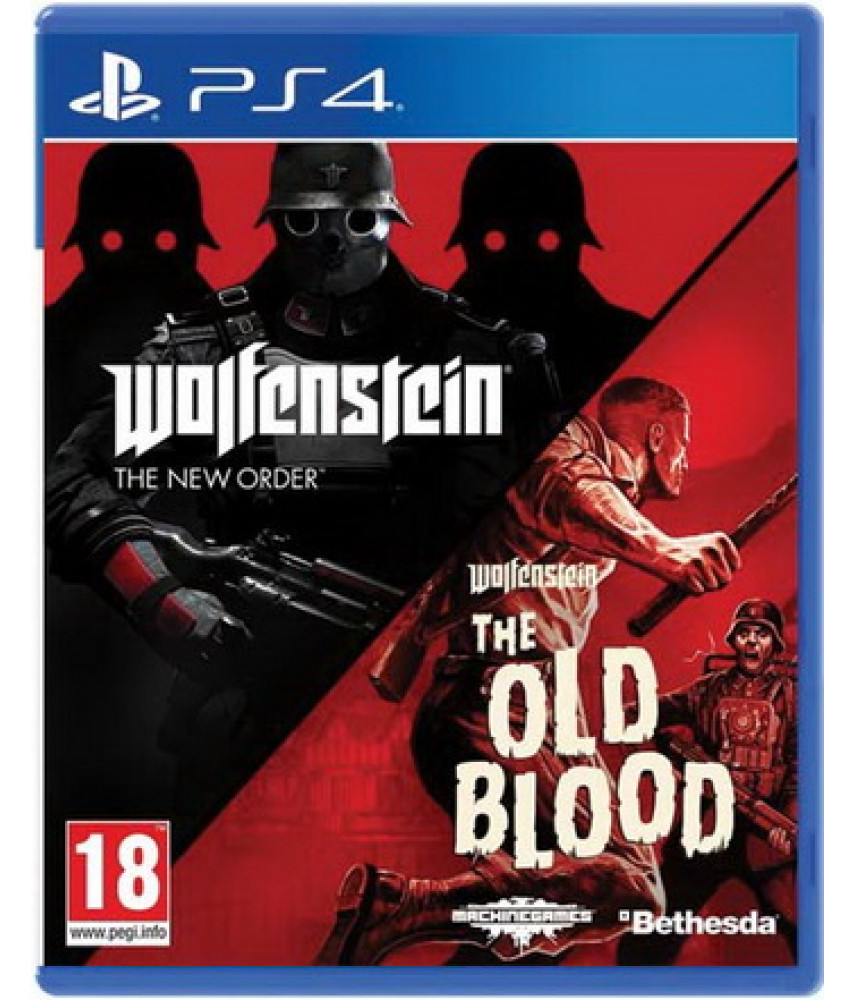 Wolfenstein The New Order and The Old Blood Double Pack (PS4, русские субтитры)