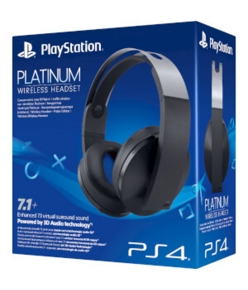 Sony PS4 Platinum Wireless Headset - беспроводная гарнитура 7.1