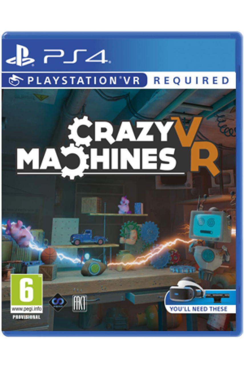 Купить игру Crazy Machines PS VR для шлема PS4 в Москве, цена, отзывы,  видео | ShowGames.ru