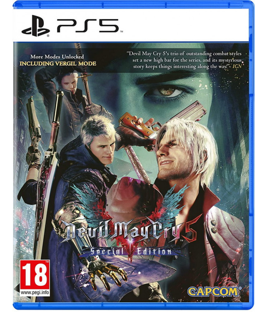 Devil May Cry 5 Special Edition (Русские субтитры) [PS5]