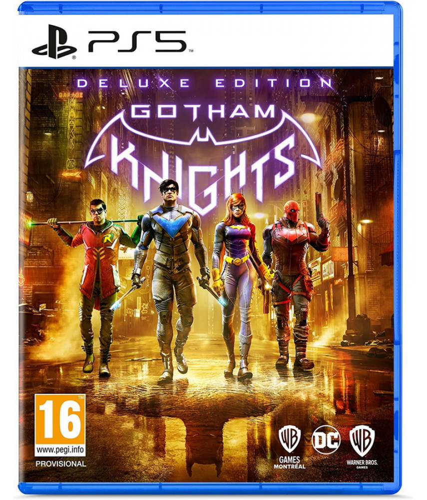 Knight ps5. Gotham Knights на пс4. Gotham Knights: Deluxe Edition. Gotham Knights Deluxe Edition ps5. Gotham Knights ps5 обложка.