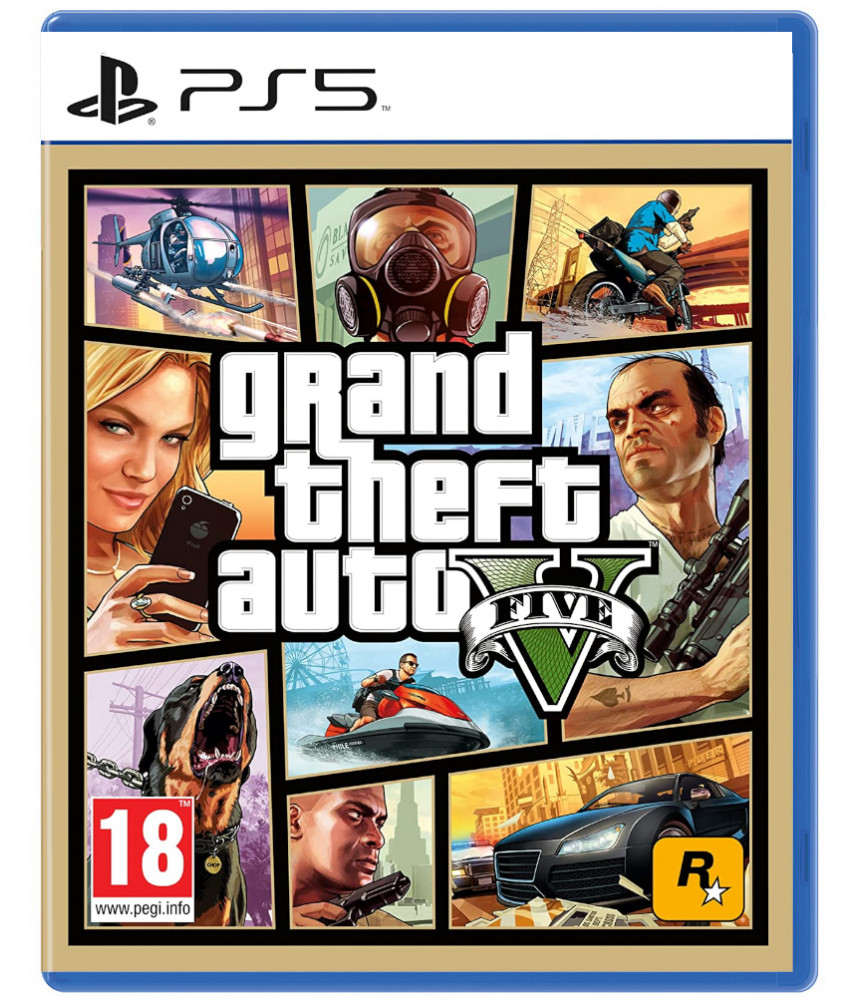 GTA 5: Grand Theft Auto V (PS5, русская версия)