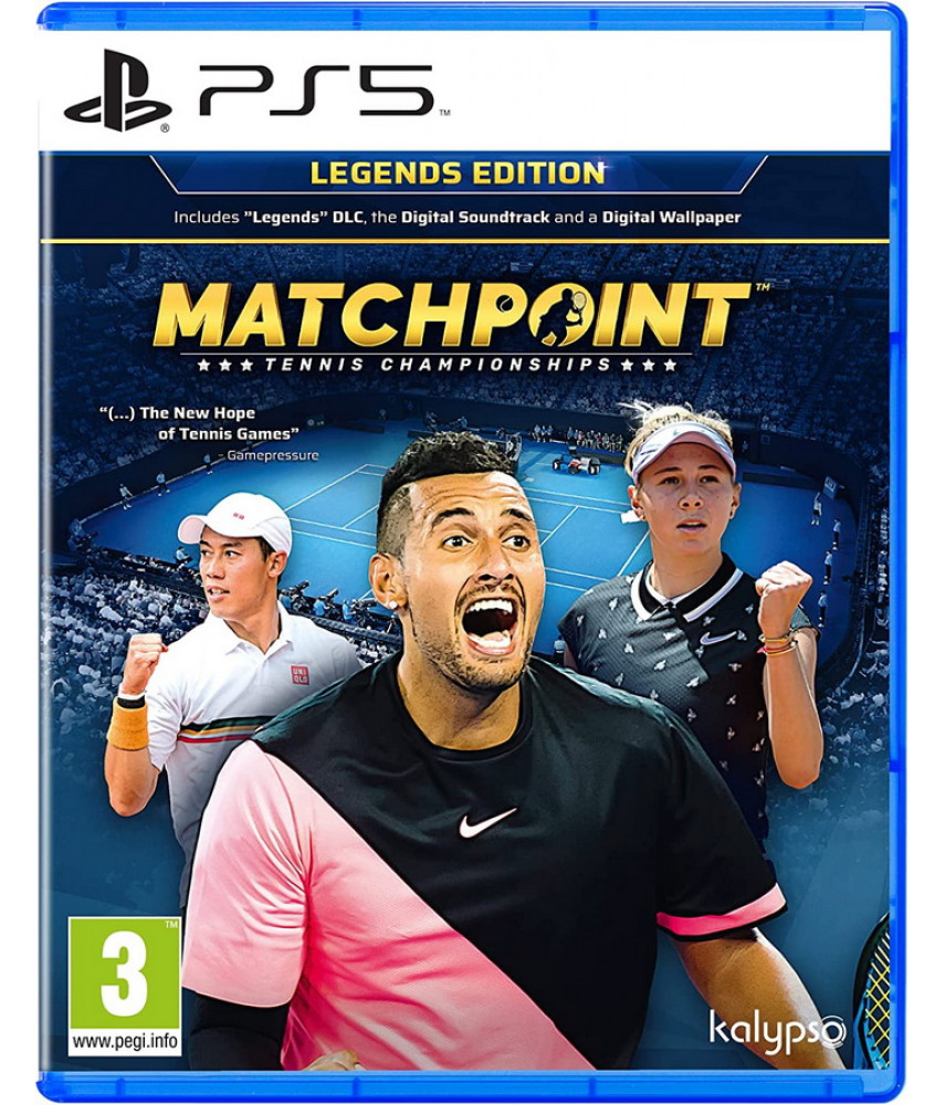 PS5 игра Matchpoint - Tennis Championships | Legends Edition (Русская версия) (EU)