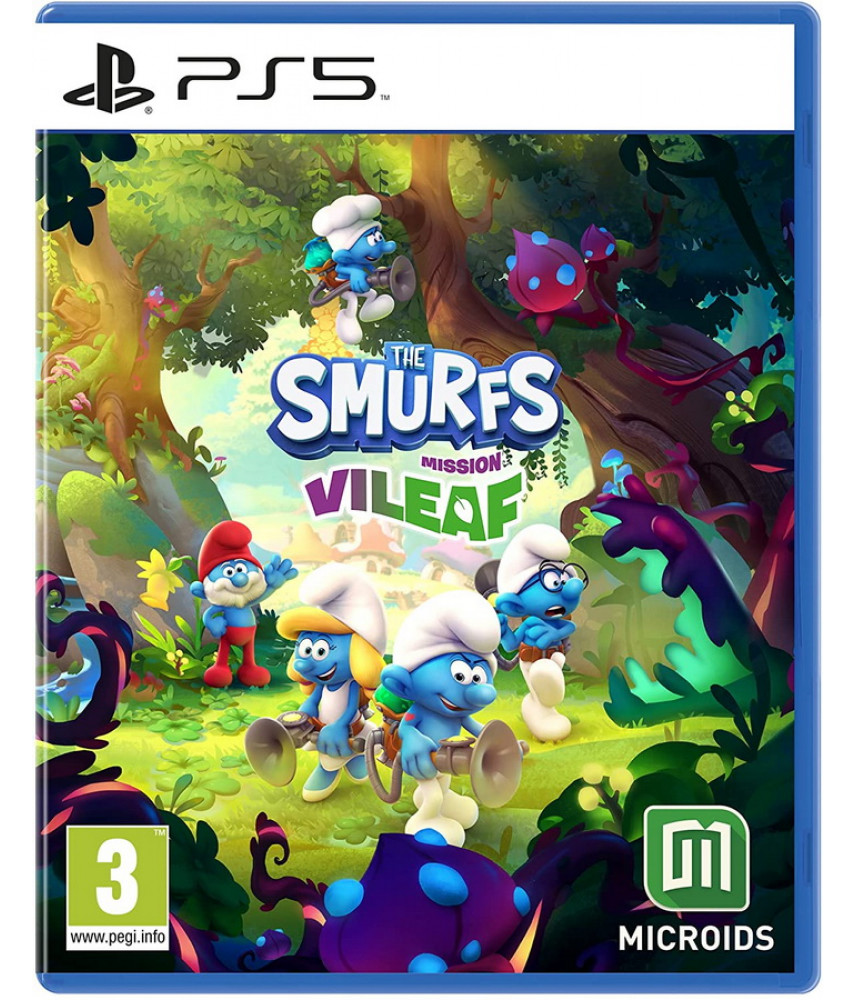 PS5 игра The Smurfs (Смурфики): Операция «Злолист» (Mission Vileaf) (Русская версия)