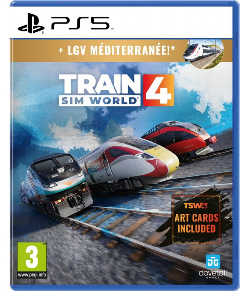 Игра Train Sim World 4 Deluxe Edition (PS5, меню и субтитры на русском языке) 