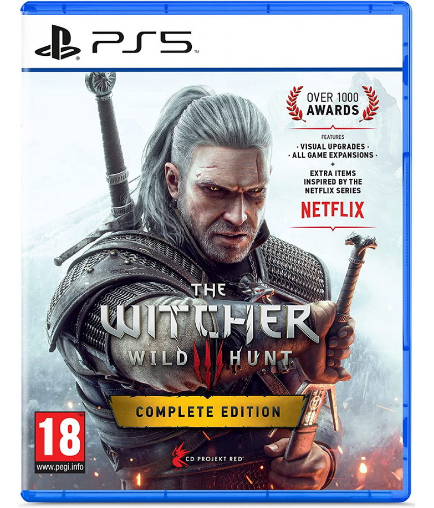 Ведьмак 3: Дикая охота (Witcher 3 Wild Hunt) Complete Edition (PS5, русская версия)