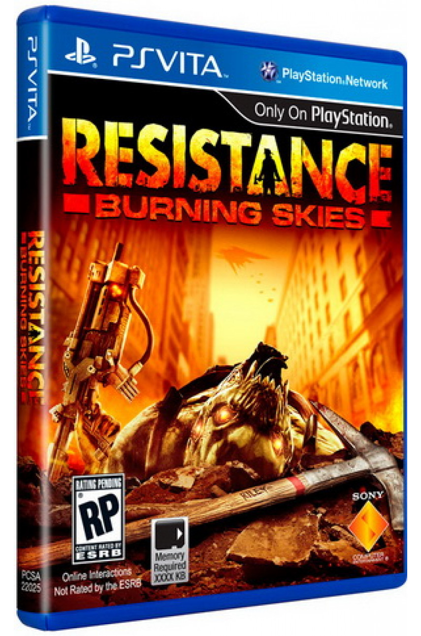 Купить игру Resistance Burning Skies для PS Vita в Москве, цена, отзывы,  видео | ShowGames.ru