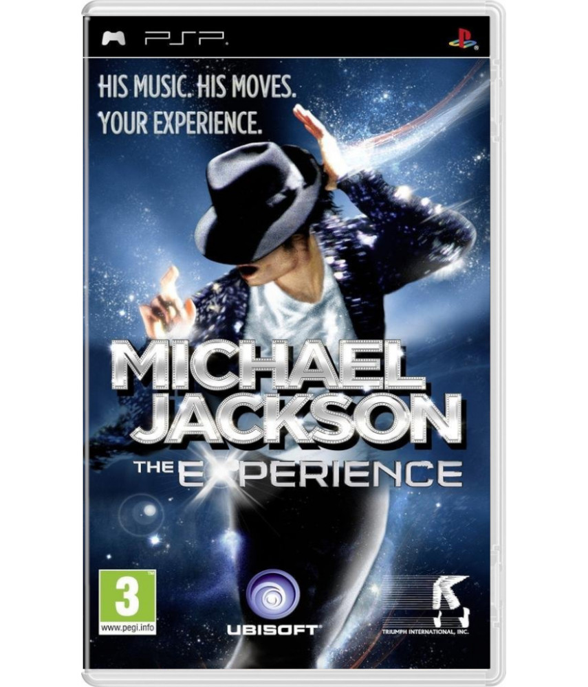 PSP игра Michael Jackson The Experience