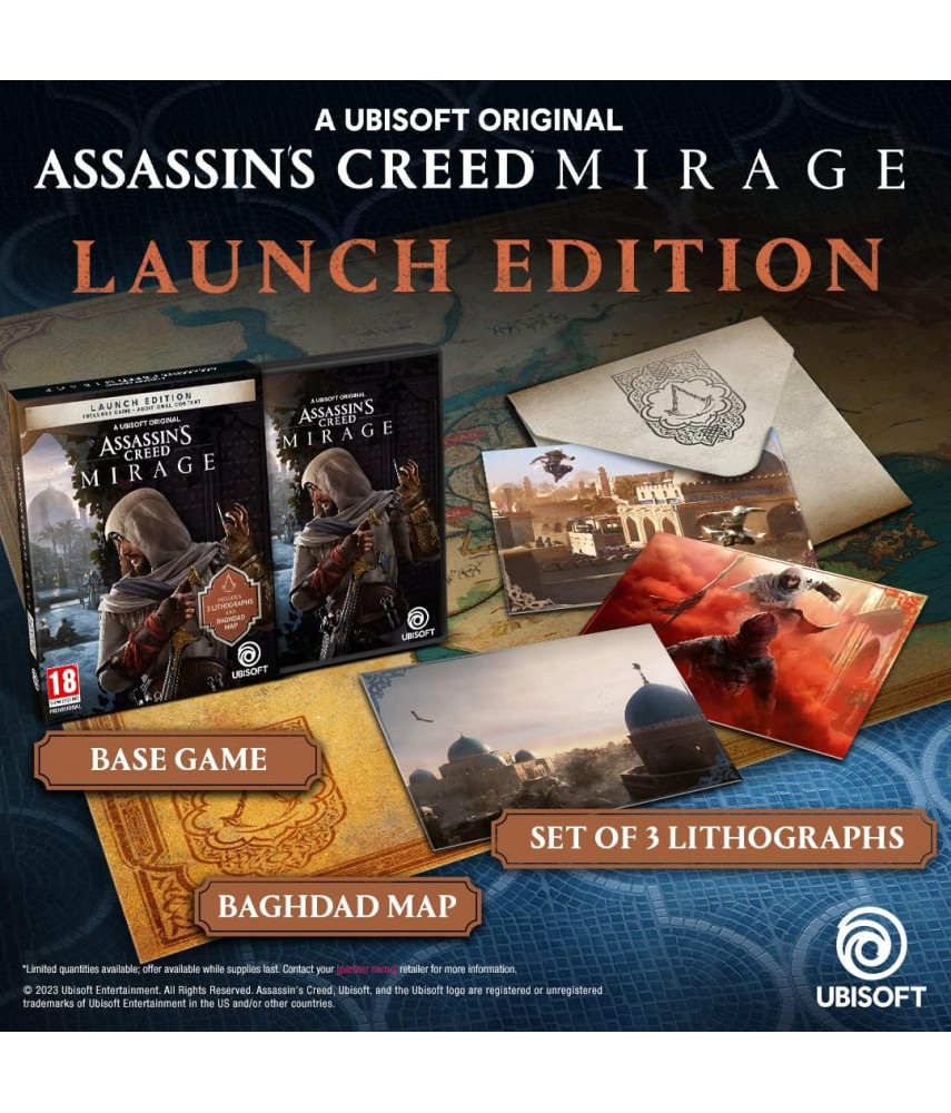 Assassin’s Creed Mirage (Мираж) - Launch Edition (Xbox One, Series X, русская версия)