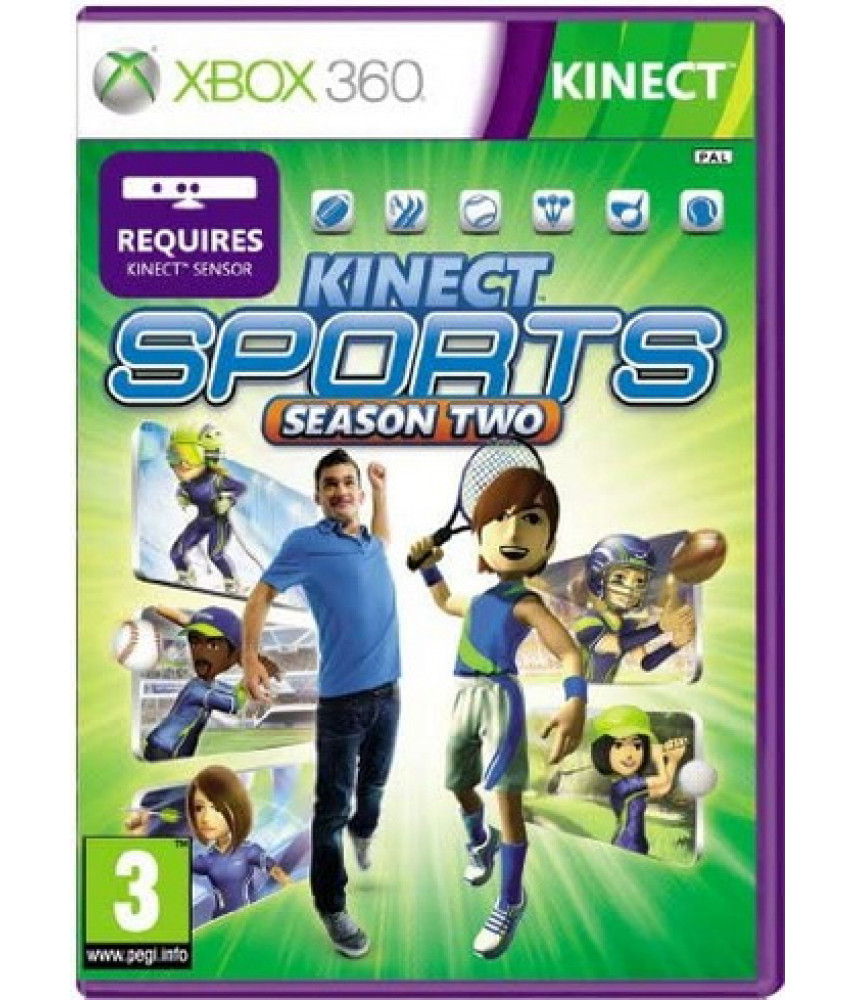 Kinect Sports Season 2 (Русская версия) [Xbox 360, Kinect]