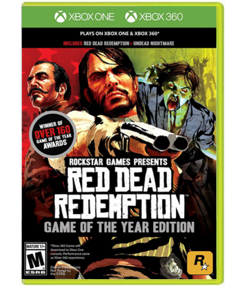 Red Dead Redemption - Game of the Year Edition [Xbox 360] (совместимость с Xbox One) (US ver.)
