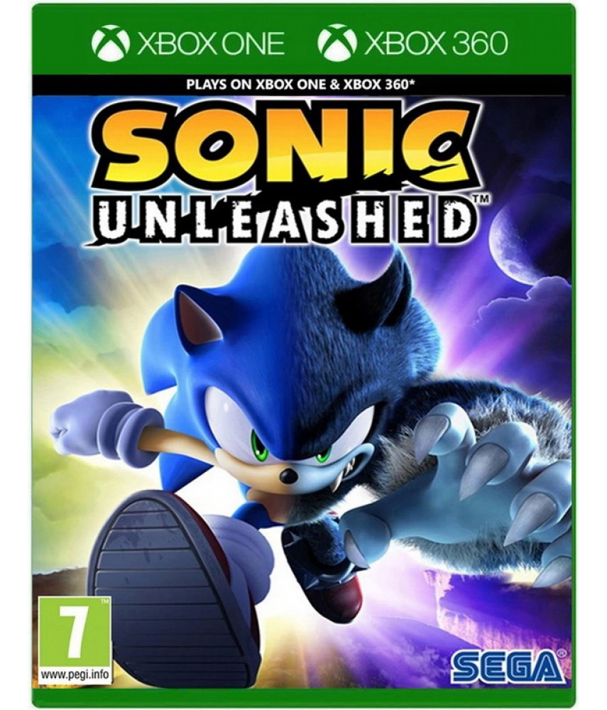Sonic Unleashed (Xbox 360 / Xbox One, английская версия)