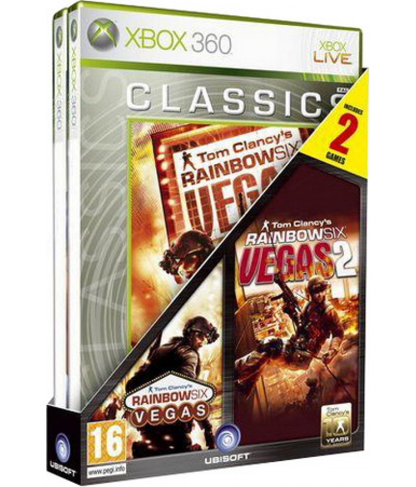 Комплект игр Tom Clancy’s: Rainbow Six: Vegas 1 и 2 [Xbox 360]