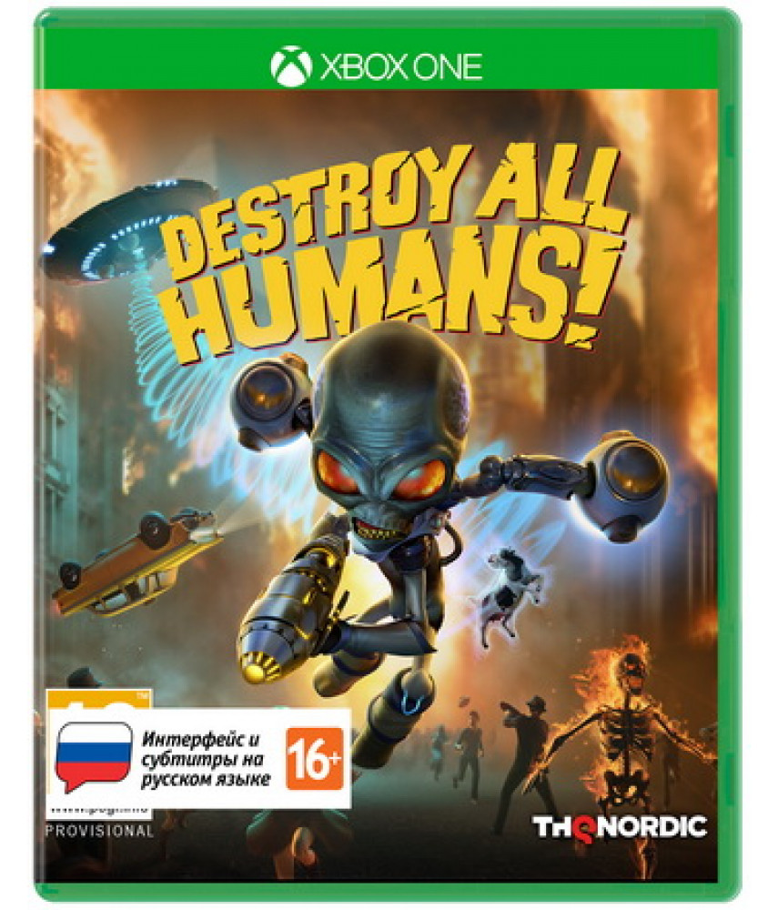Destroy All Humans! (Русские субтитры) [Xbox One]