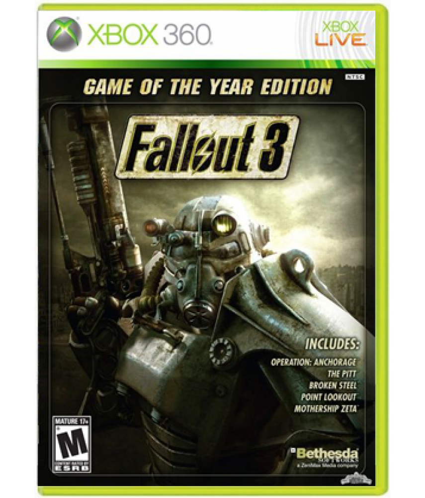 Fallout 3 - Game of the Year Edition [Xbox 360] 