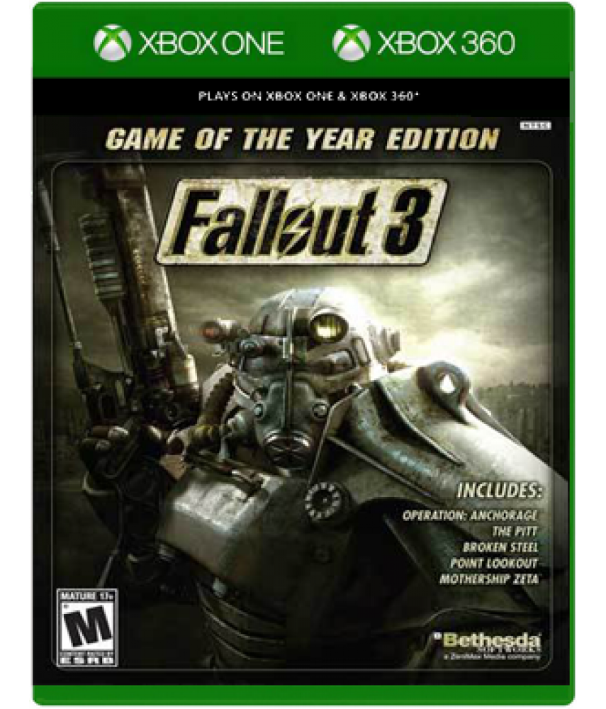Fallout 3 - Game of the Year Edition [Xbox 360] (совместимость с Xbox One)