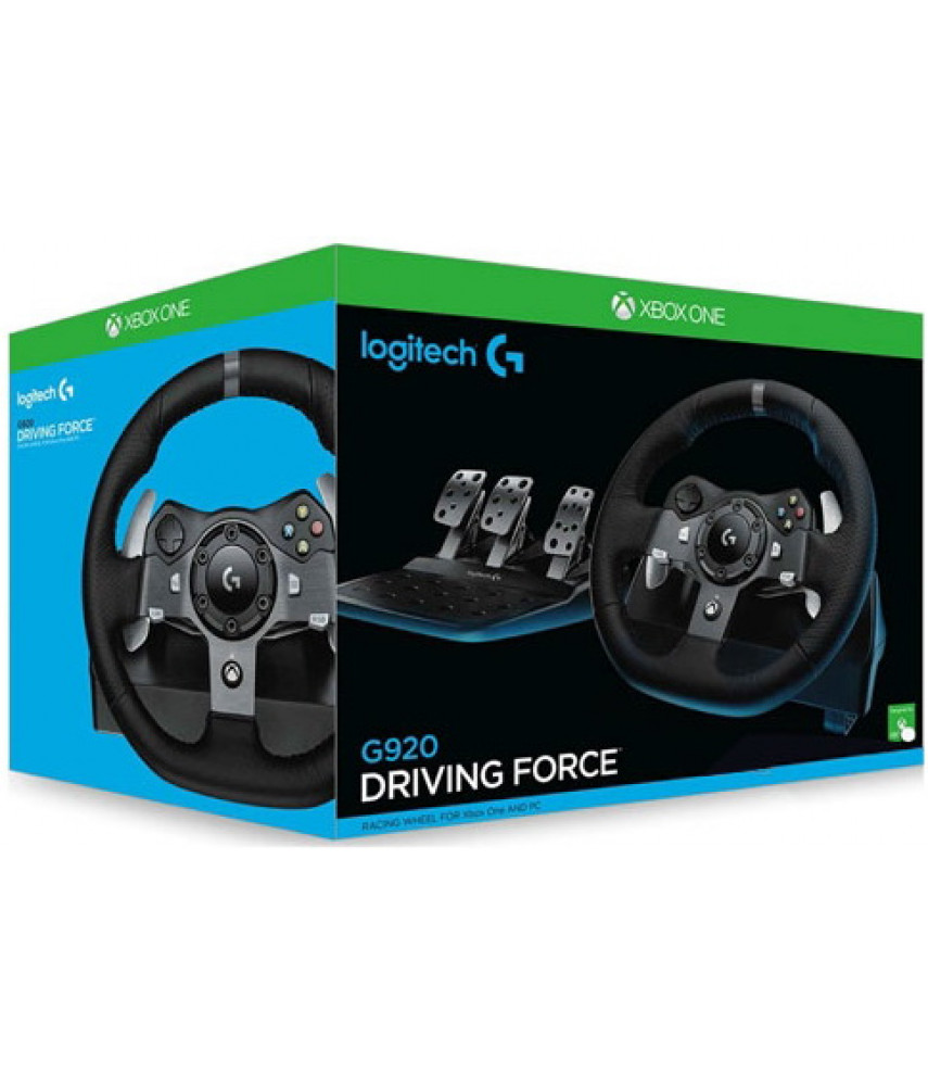 Руль Logitech G920 Driving Force для Xbox One, PC