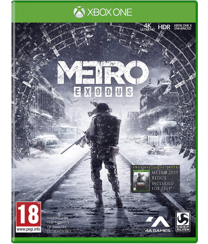 Metro Exodus (+ код Metro 2033 Redux)  (Русская версия) [Xbox One]