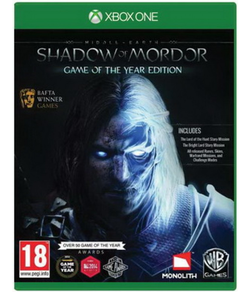 Средиземье: Тени Мордора - Game of the Year Edition (Русские субтитры) [Xbox One]