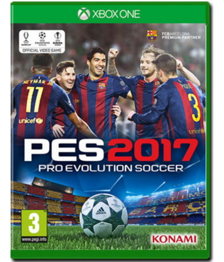Pro Evolution Soccer PES 2017 (Русские субтитры) [Xbox One]