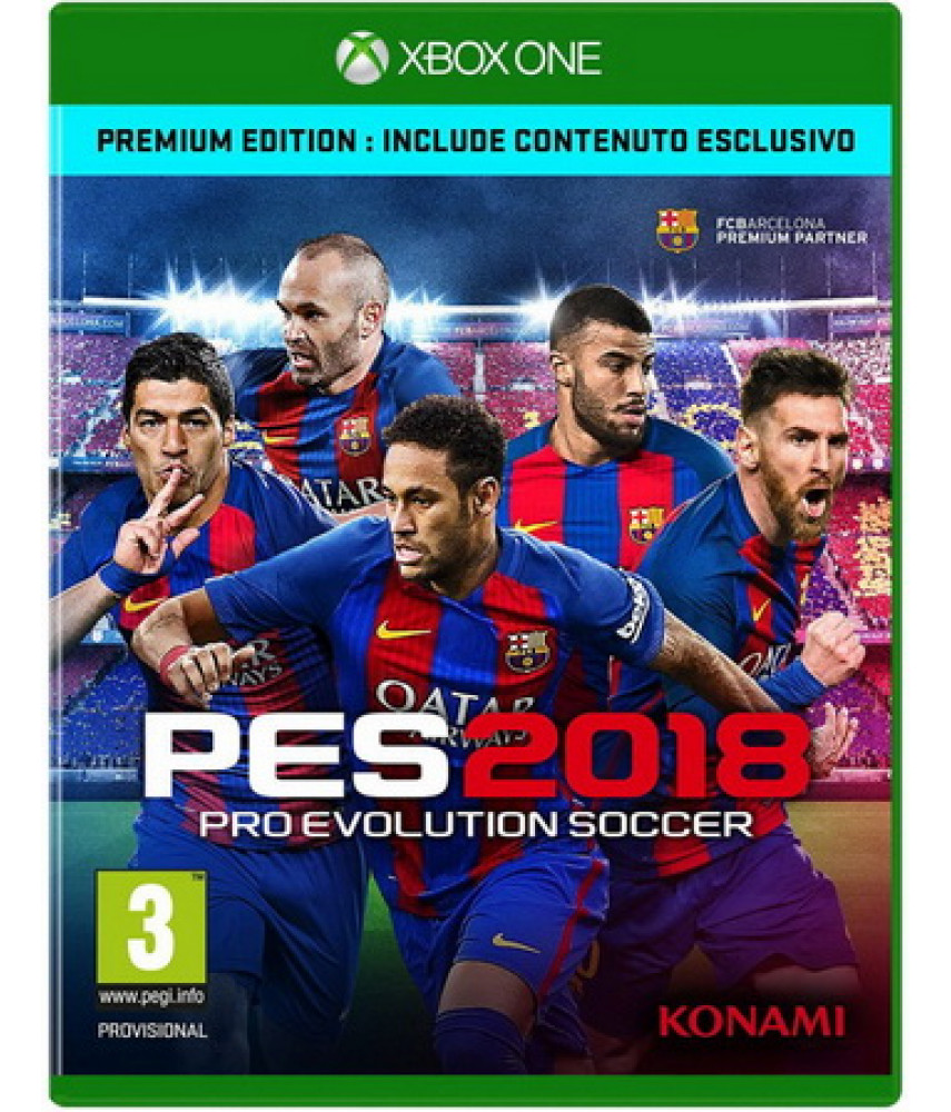 Pro Evolution Soccer PES 2018 - Legendary Edition (Русские субтитры) [Xbox One]