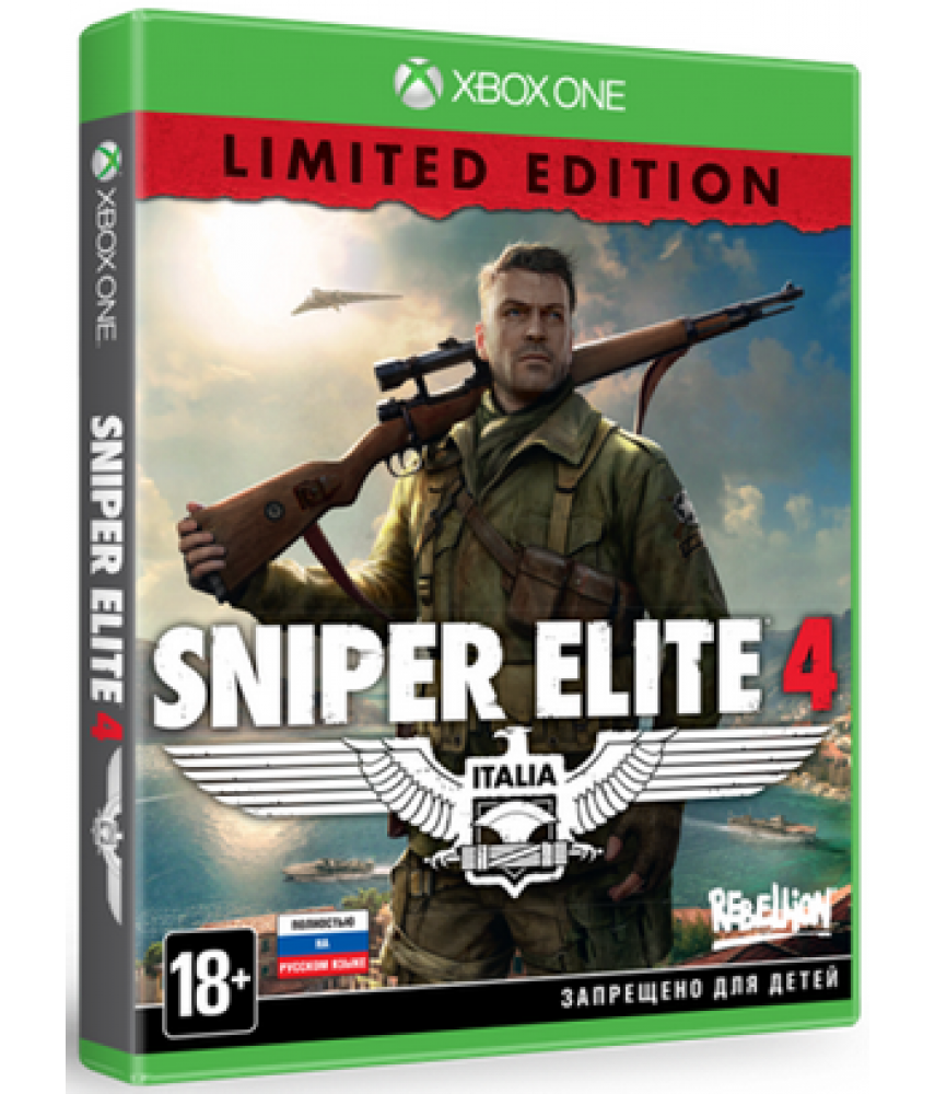 Sniper Elite 4 Limited Edition (Русская версия) [Xbox One]