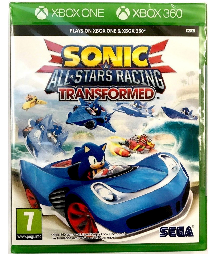 Sonic and All-Star Racing Transformed [Xbox 360] (совместимость с Xbox One) 