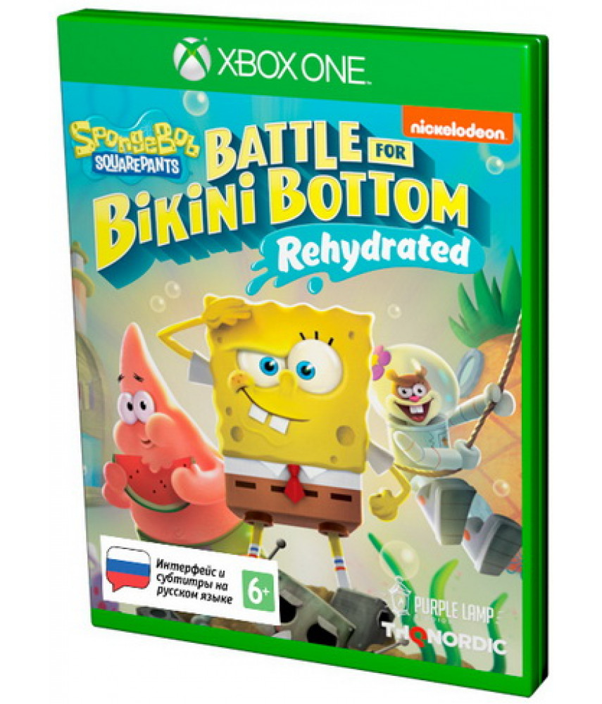 SpongeBob SquarePants Battle For Bikini Bottom - Rehydrated (Русские субтитры) [Xbox One]