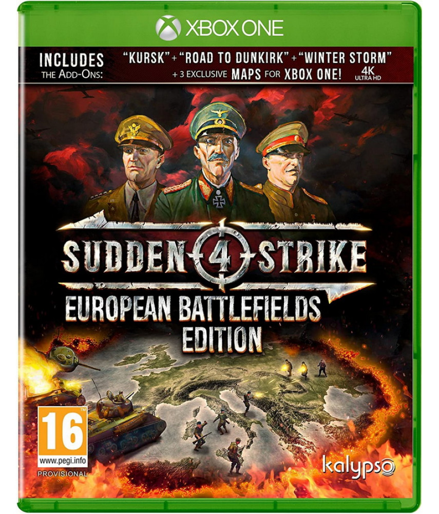 Sudden Strike 4 - European Battlefields Edition (Русская версия) [Xbox One]