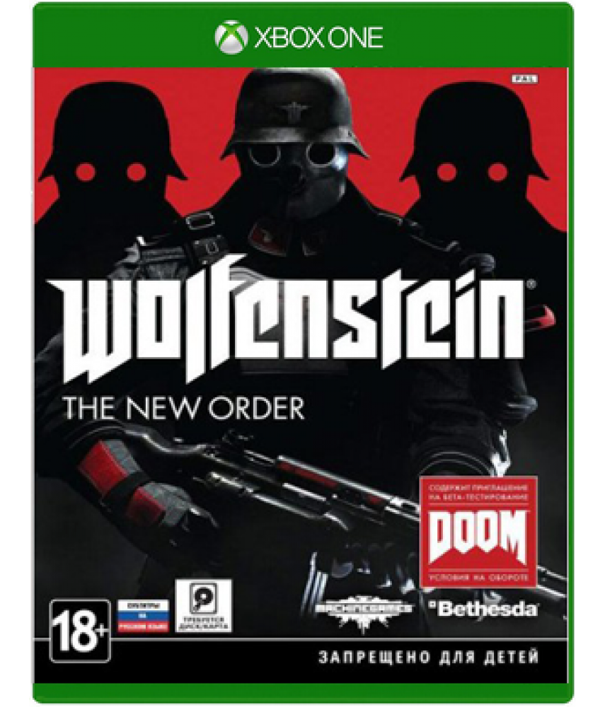 Wolfenstein The New Order (Xbox One, русские субтитры)