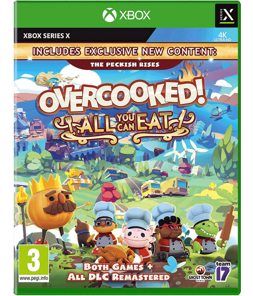 Overcooked! All You Can Eat (Адская кухня) (Русская версия) [Xbox Series X]