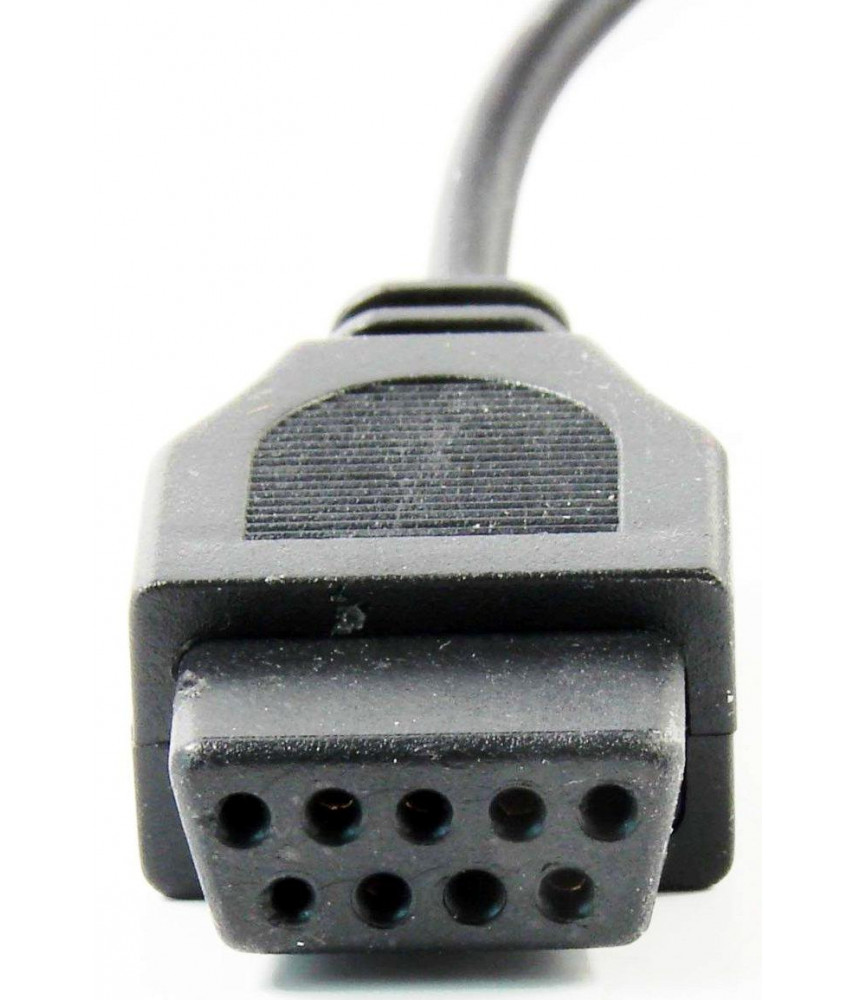 Джойстик для 8 bit Денди рогатый (форма Sony) 9 pin (узкий разъем) 