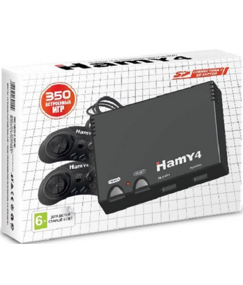 Hamy 4 Classic (350 в 1) Black (8-bit/16-bit- SD карта)