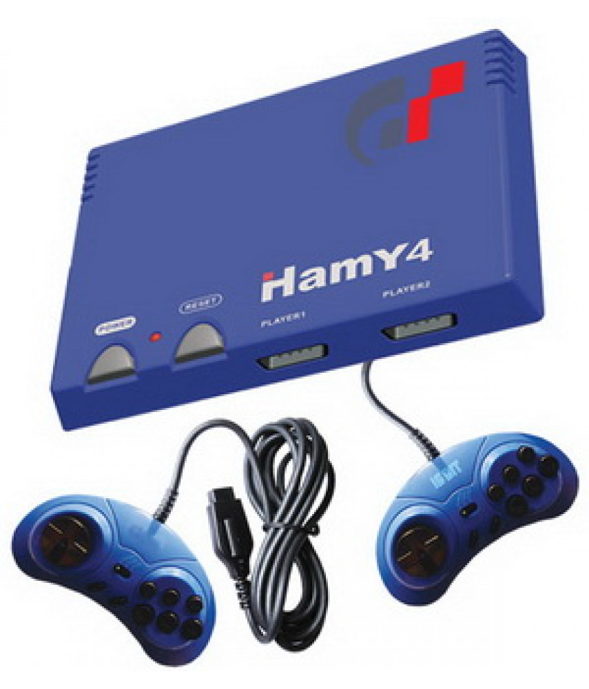 Игровая приставка Hamy 4 (350 игр) Gran Turismo Blue