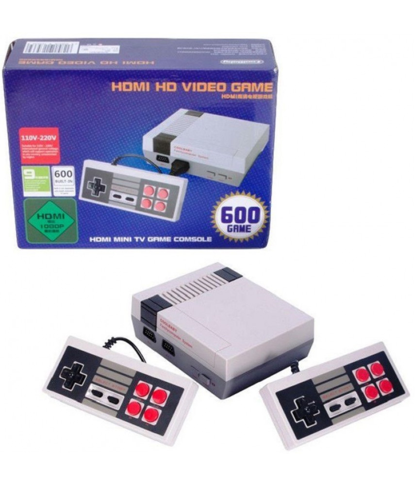 Приставка 8-bit Coolbaby HDMI HD Video Game (600 игр)