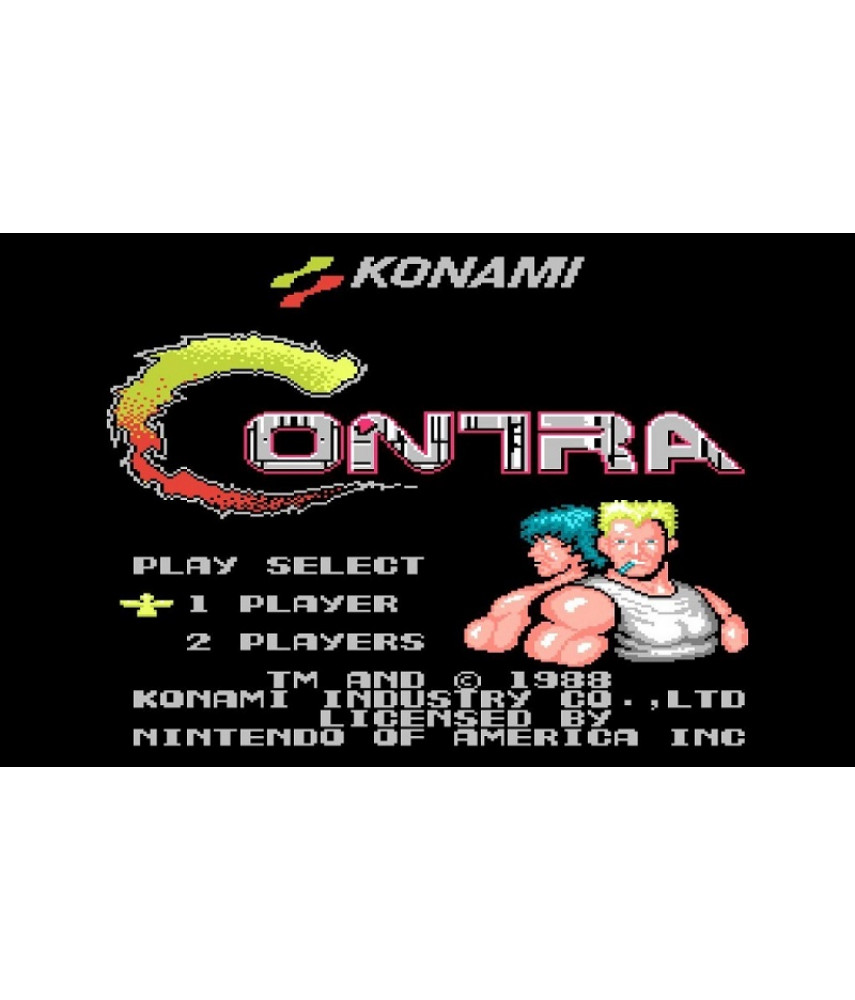 Игра Contra 24in1 / Контра 24 в 1 (8-bit)