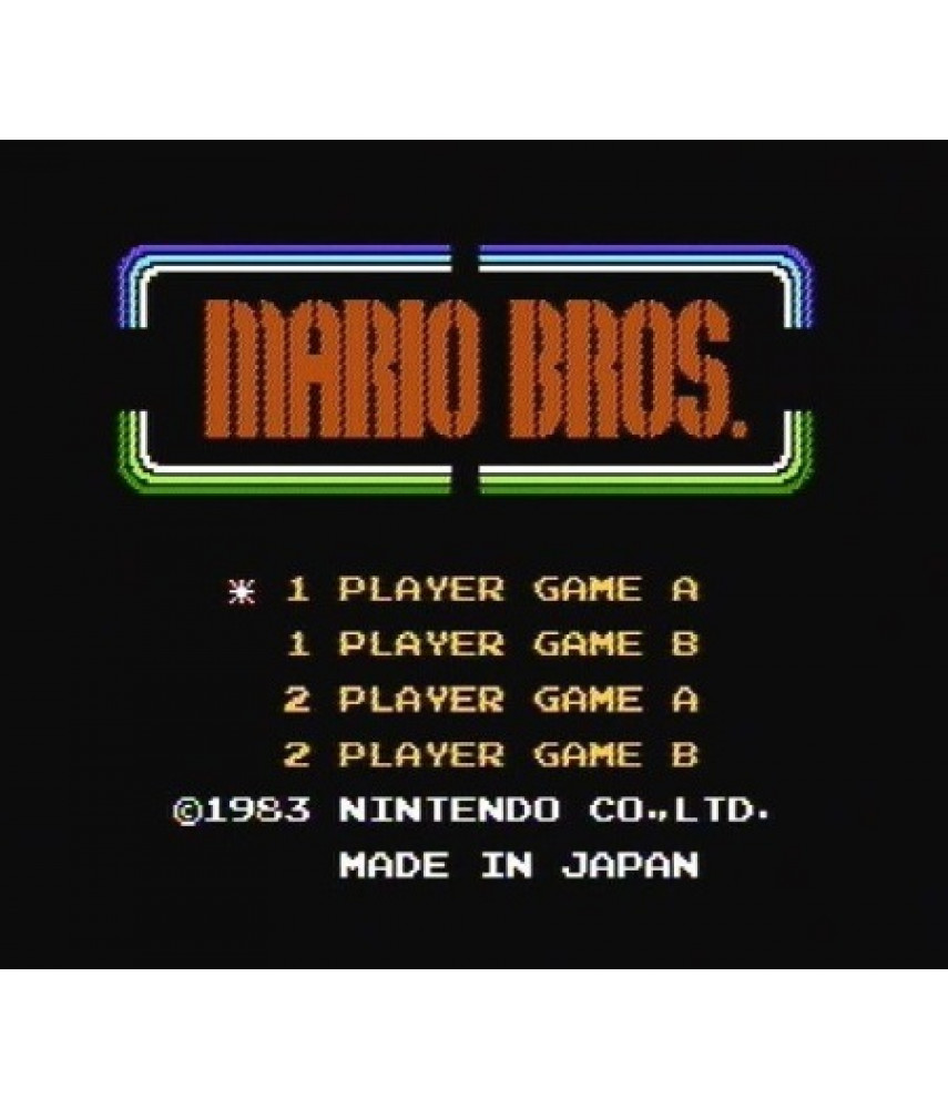 Купить игру Mario Bros. 8-bit Братья Марио 8 бит с доставкой - ShowGames.ru