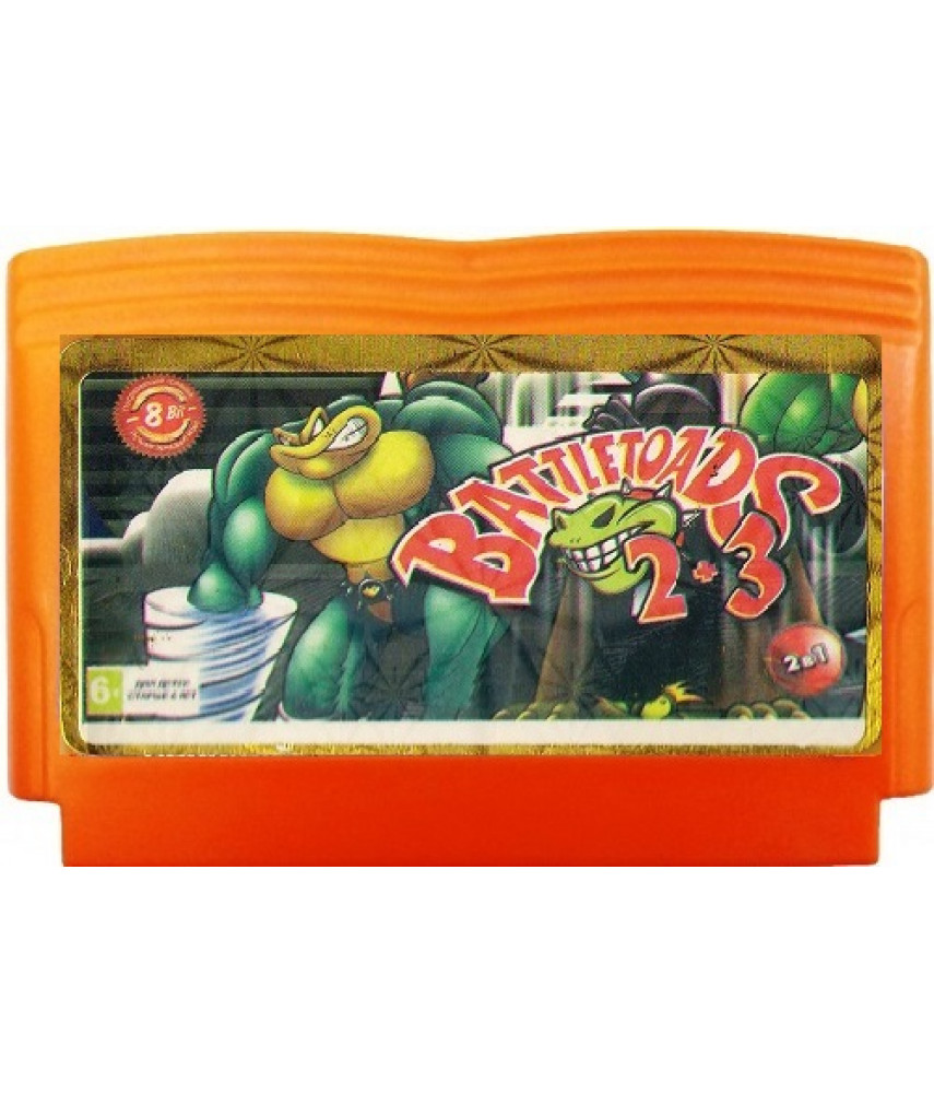 Сборник игр Battletoads / Battle toads Double Dragon (8-bit)