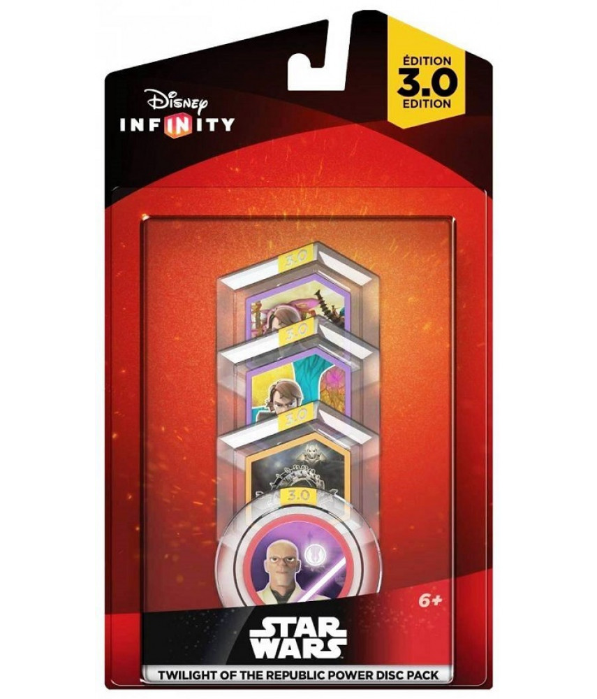 Disney. Infinity 3.0: Набор 4 волшебных жетона Twilight of the Republic