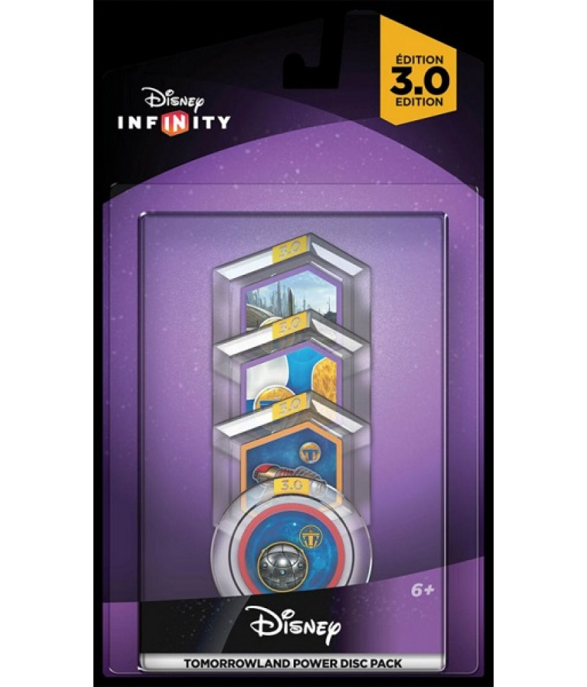 Disney. Infinity 3.0: Набор 4 волшебных жетона Tomorrowland