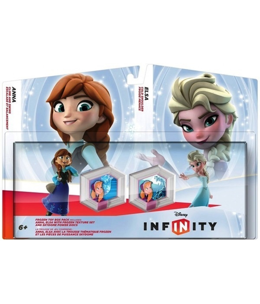 Disney Infinity: Набор "Холодное Сердце" (Анна, Эльза, 2 жетона)