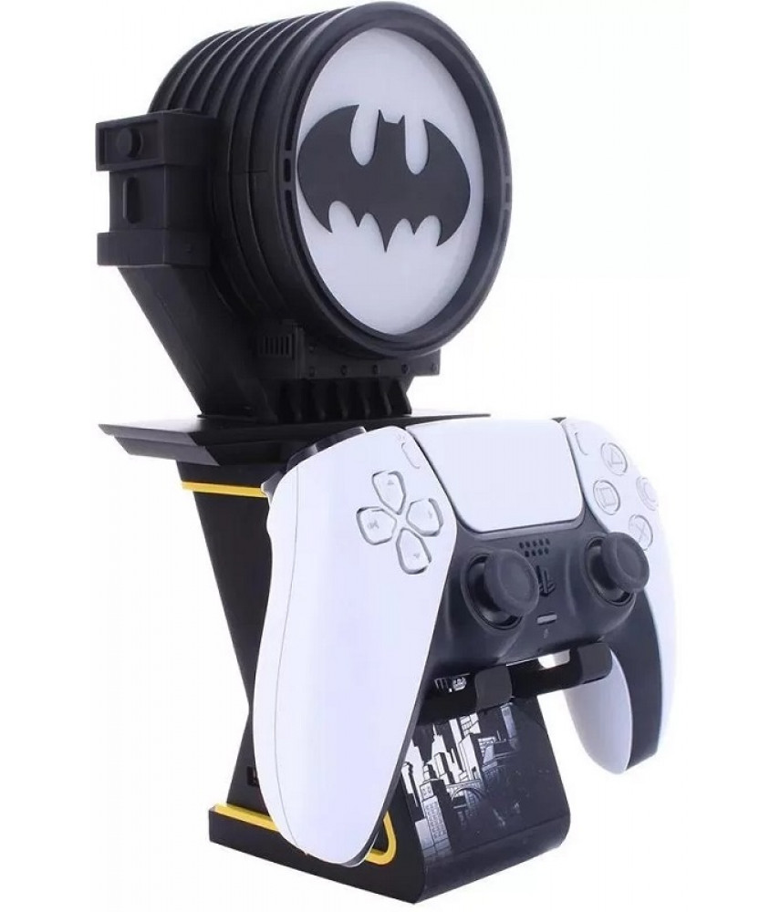 Фигурка подставка DC Comics Batman Bat Signal (LED Ikons) Cable Guys для геймпада / телефона (895630)