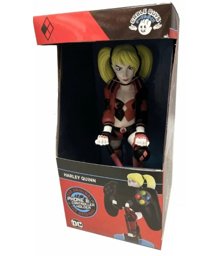 Фигурка подставка DC Harley Quinn Cable Guys для геймпада / телефона (894749)