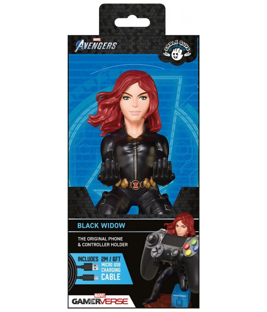 Фигурка подставка Marvel Black Widow Cable Guys для геймпада / телефона (893841)