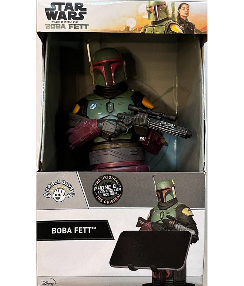 Фигурка подставка Star Wars Boba Fett Cable Guys для геймпада / телефона (895296)